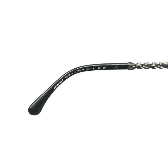Chanel Chain Aviator Sunglasses - Picture 6 of 8